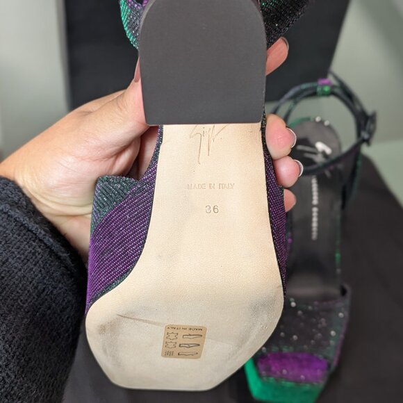 Giuseppe Zanotti Notturna Platform Heels - Picture 6 of 9